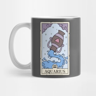 Aquarius card Mug